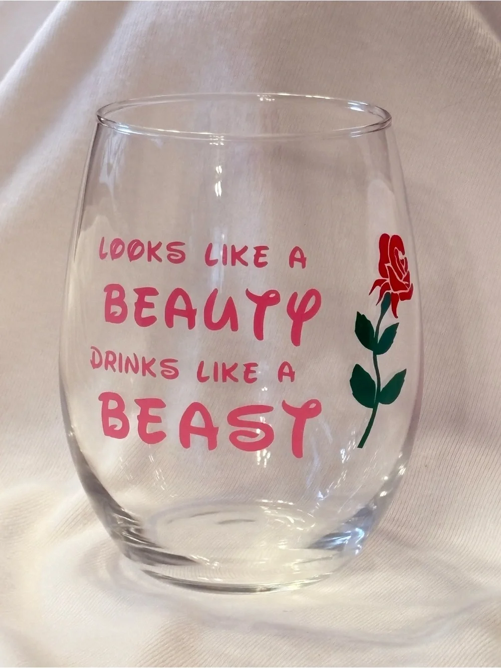 Wine Glasses, Disney Theme, Wine, Home Decor, Dining.